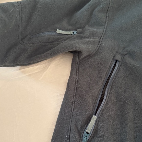 Men's Green Performance Fleece Jacket - Picture 5 of 6